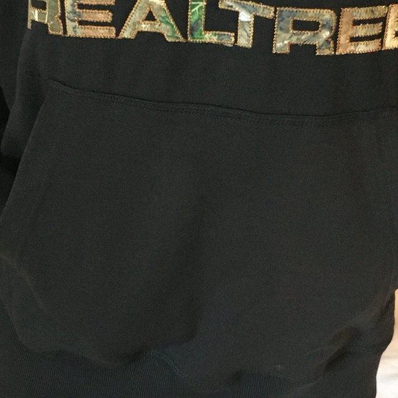 Realtree Black Antler Camo Pullover Hoodie - Picture 3 of 8